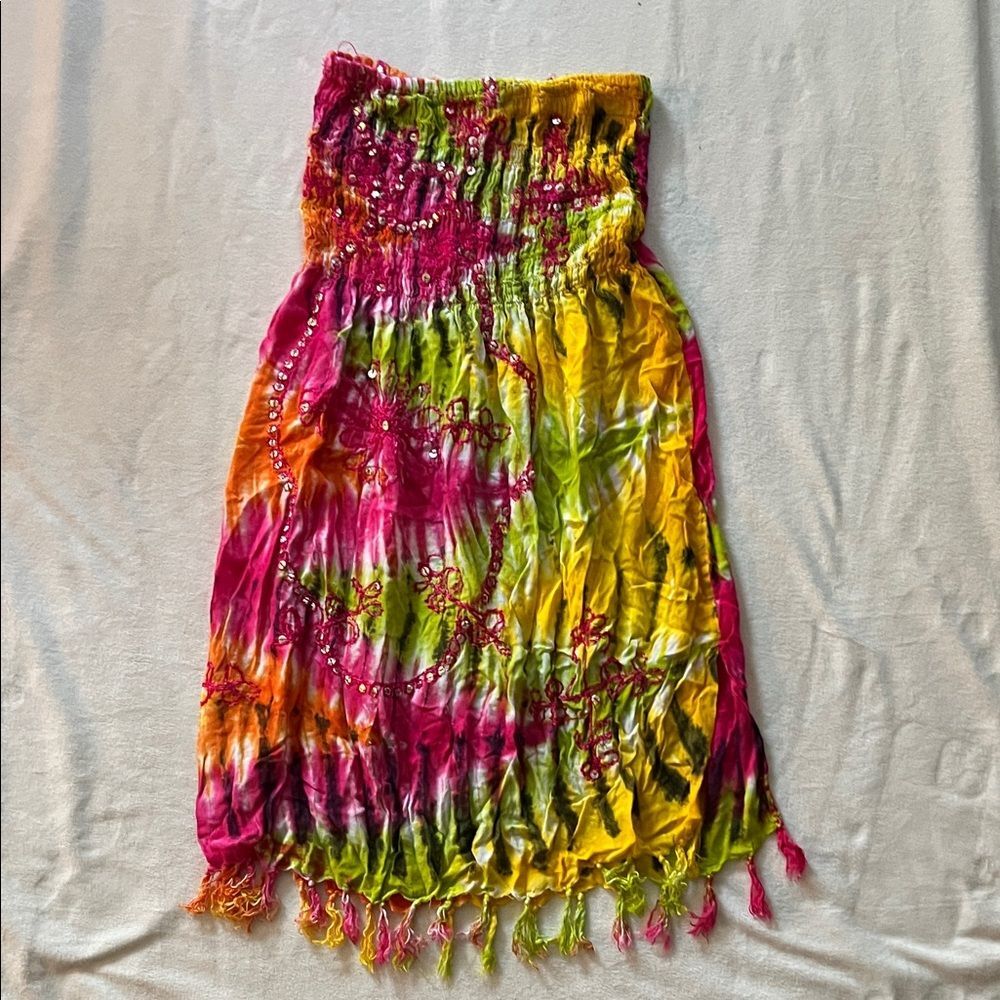 Colorful Kids Swim Coverup - Picture 2 of 2